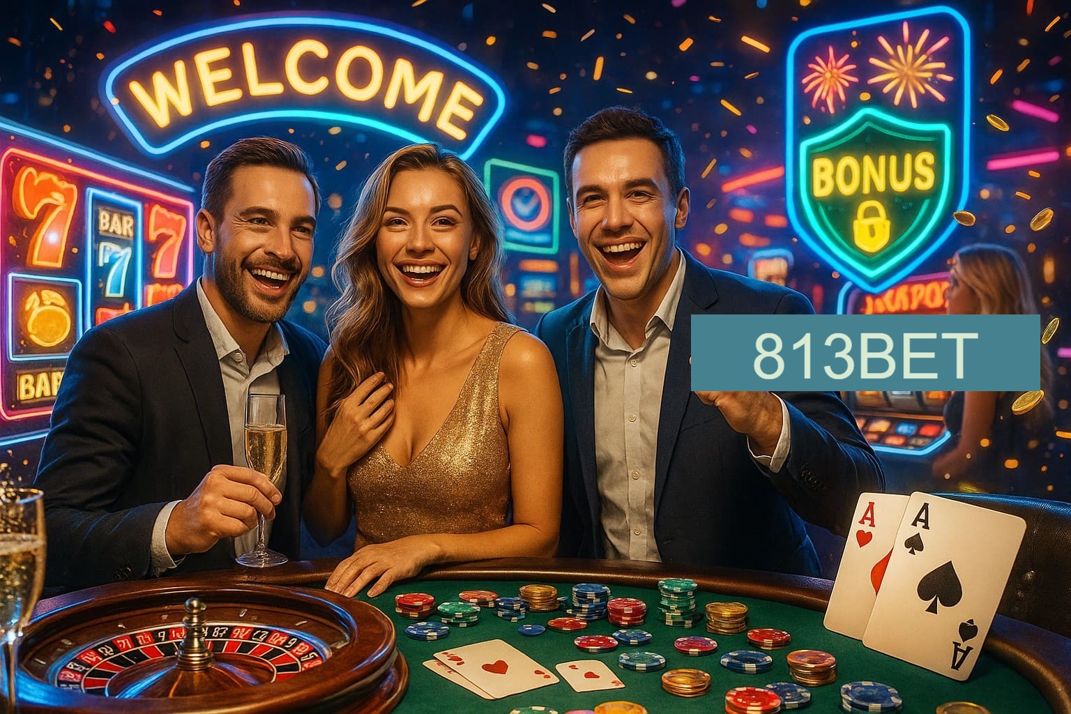 Jogos emocionantes no 813BET